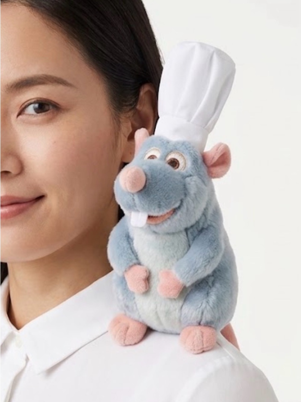 New Remy from Ratatouille Magnetic Shoulder Pal Plush Toy